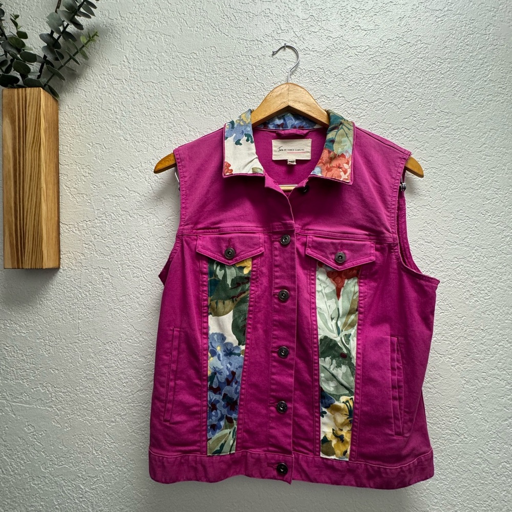 Vince Camuto Fuchsia Vest